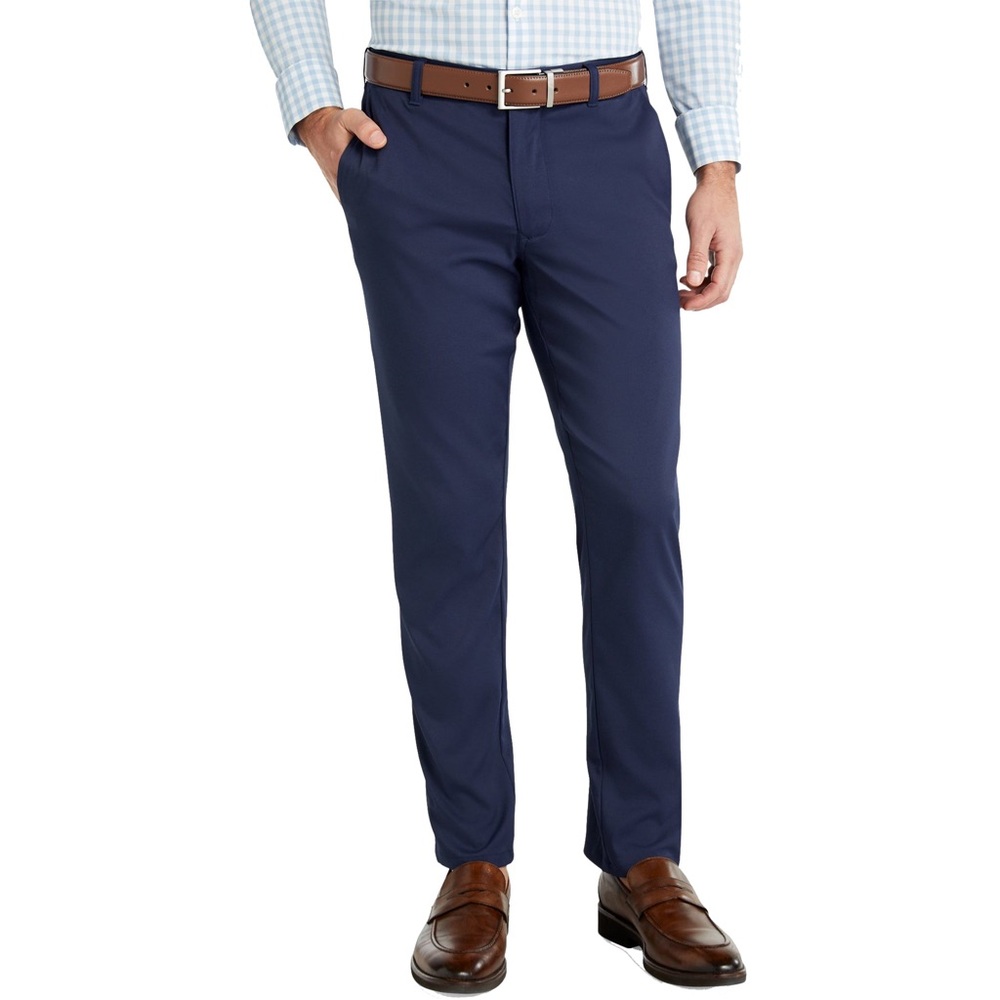 Mizzen+Main Navy Blue Baron Chino Pant